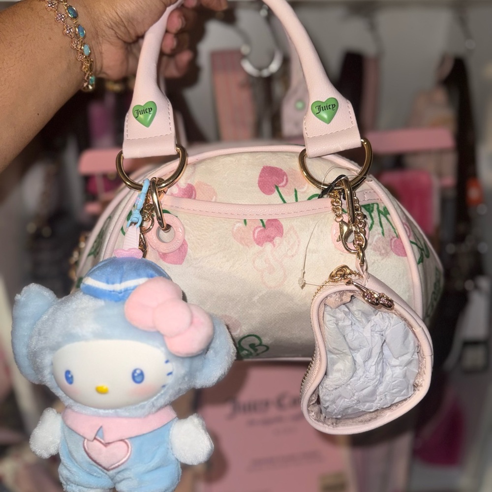 Juicy Couture Retro Juicy Cherry Satchel